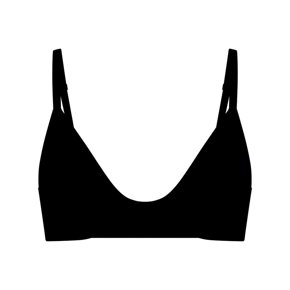 SKIMS Wireless Form T-Shirt Demi bra in Onyx 34DD